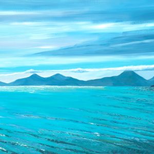 Jura – Sunset over the Paps