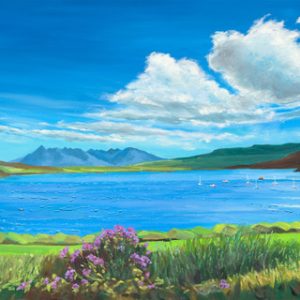 Skye – Portree Bay towards the Cuillin